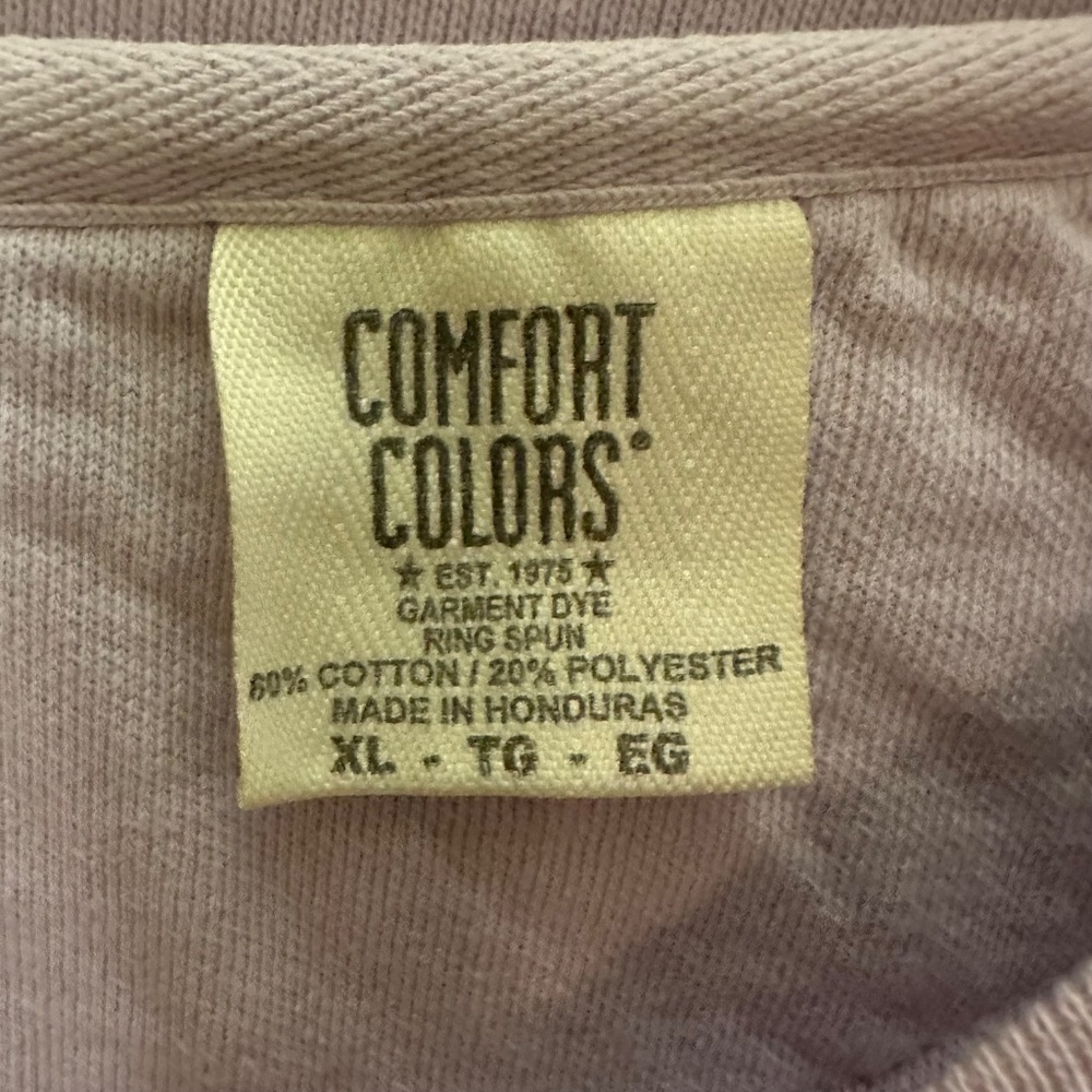 Comfort Colors Loverboy Babes Sweatshirt XL Best Day Ever Graphic Crewneck - Picture 3 of 4